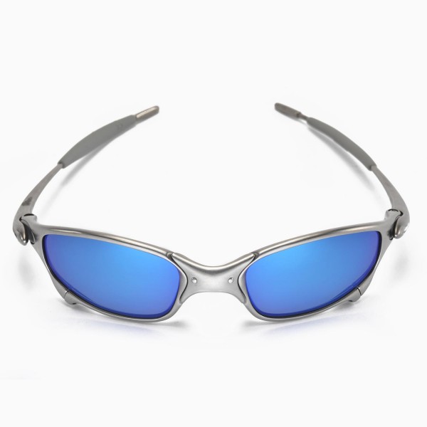 Walleva Ice Blue Replacement Lenses for Oakley Juliet Sunglasses